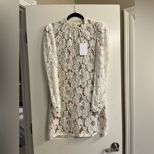 Wayf Lace Mini Dress